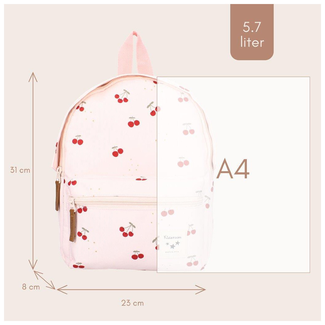 Wisienki - Różowy Plecak dla Dzieci - Secret Garden - KIDZROOM