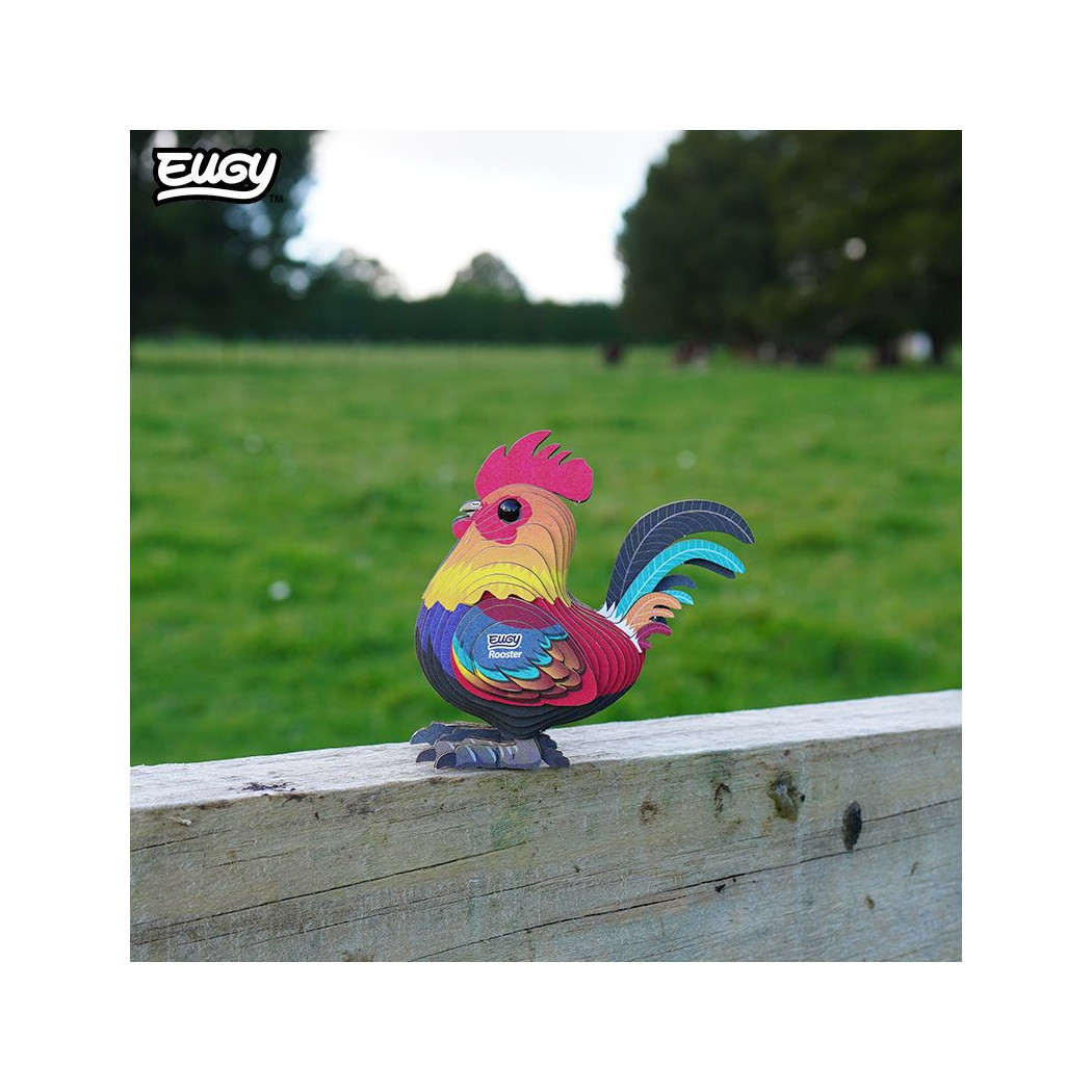 Kogut - Eko Układanka 3D - Eugy