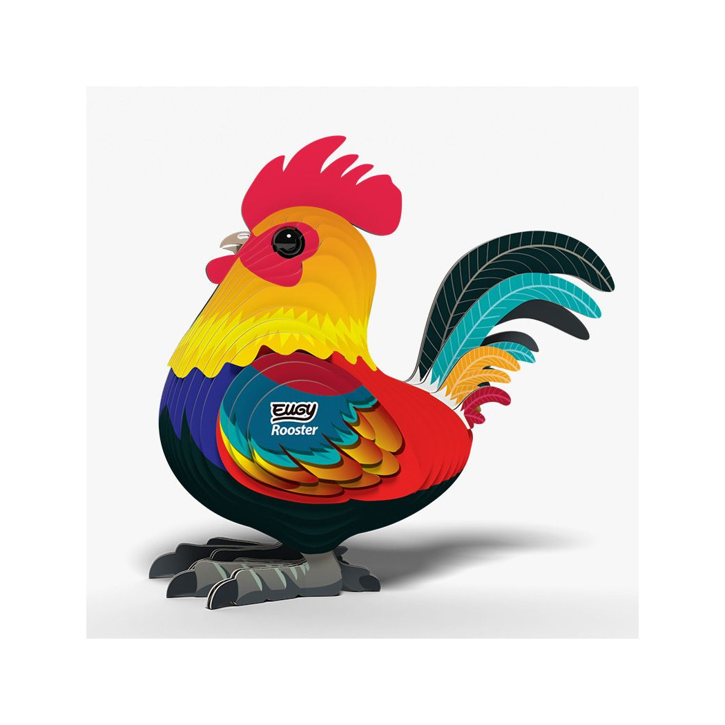 Kogut - Eko Układanka 3D - Eugy