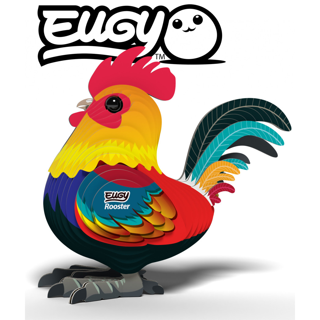 Kogut - Eko Układanka 3D - Eugy