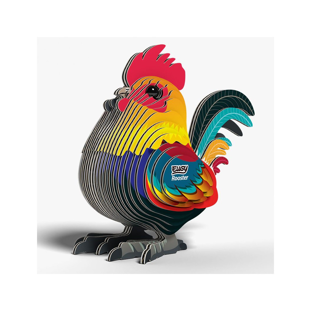 Kogut - Eko Układanka 3D - Eugy