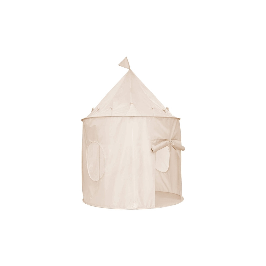 Beżowy Namiot dla Dzieci - Ciche Miejsce do Zabawy i Odpoczynku - Recycled Beige - 3 Sprouts