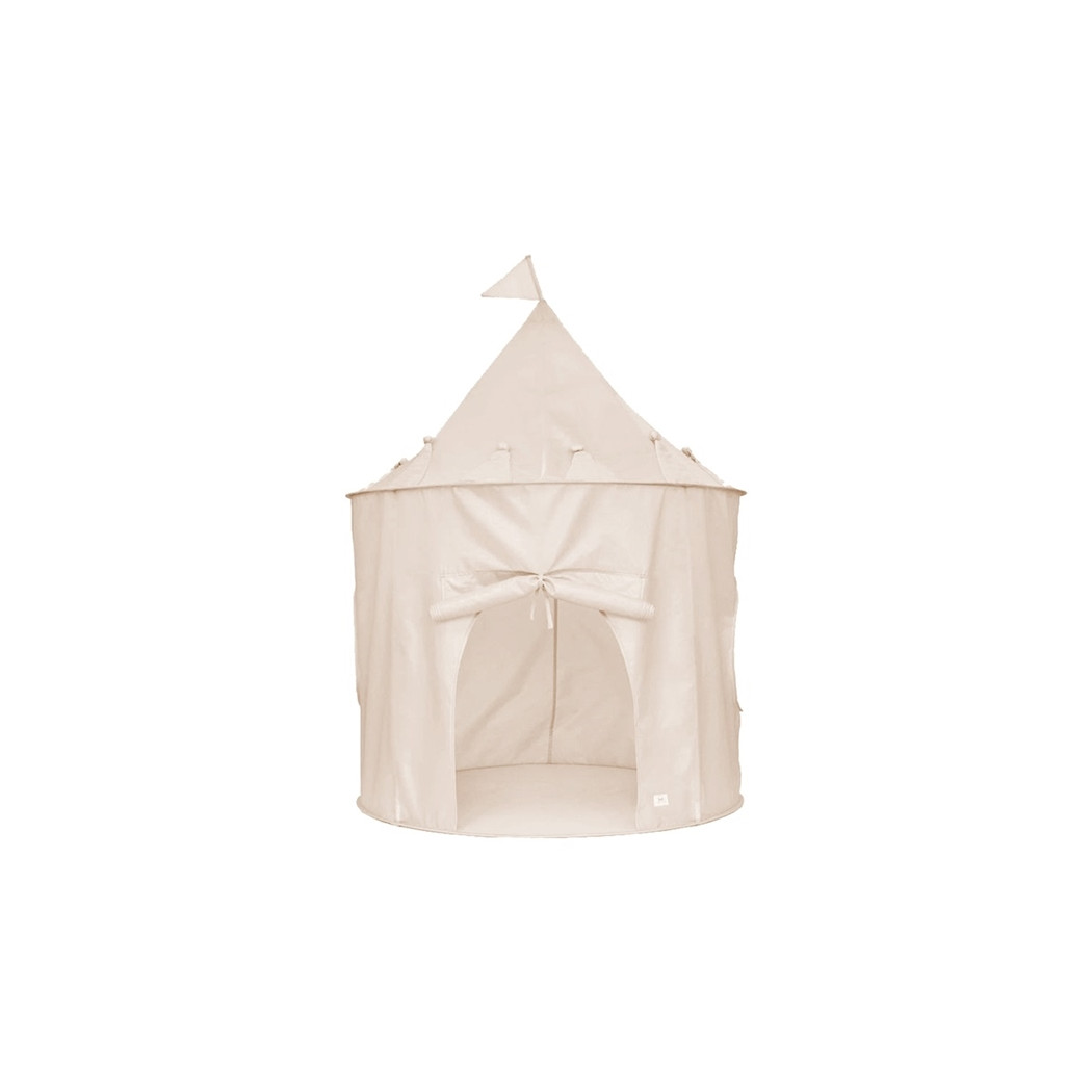 Beżowy Namiot dla Dzieci - Ciche Miejsce do Zabawy i Odpoczynku - Recycled Beige - 3 Sprouts