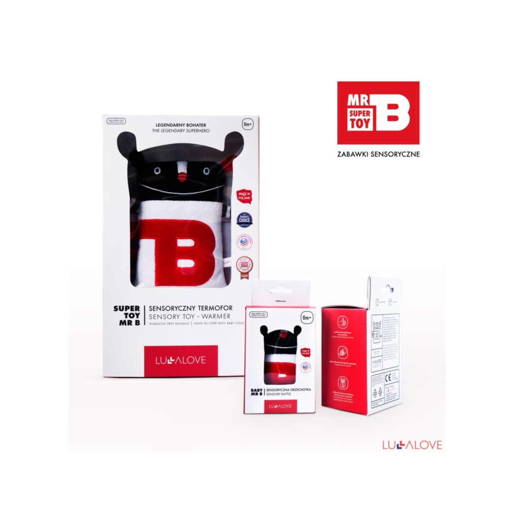 Super Zabawka MRB - Przytulanka Termofor - Na Kolkę -  LullaLove