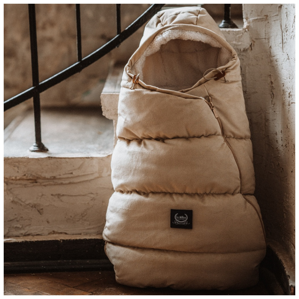 Śpiwór Baby Multi - Sand - Aspen Winterproof - La Millou - Velvet Collection