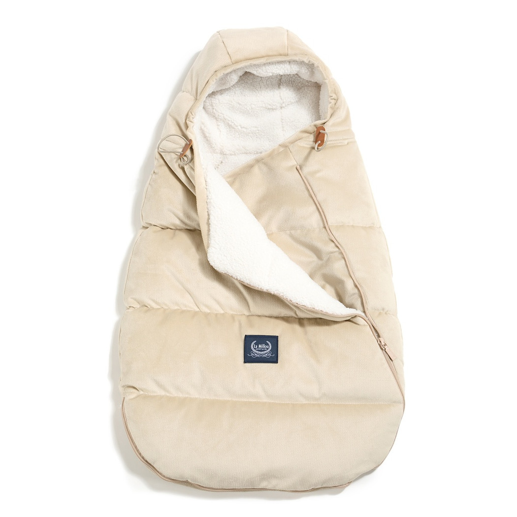 Śpiwór Baby Multi - Sand - Aspen Winterproof - La Millou - Velvet Collection