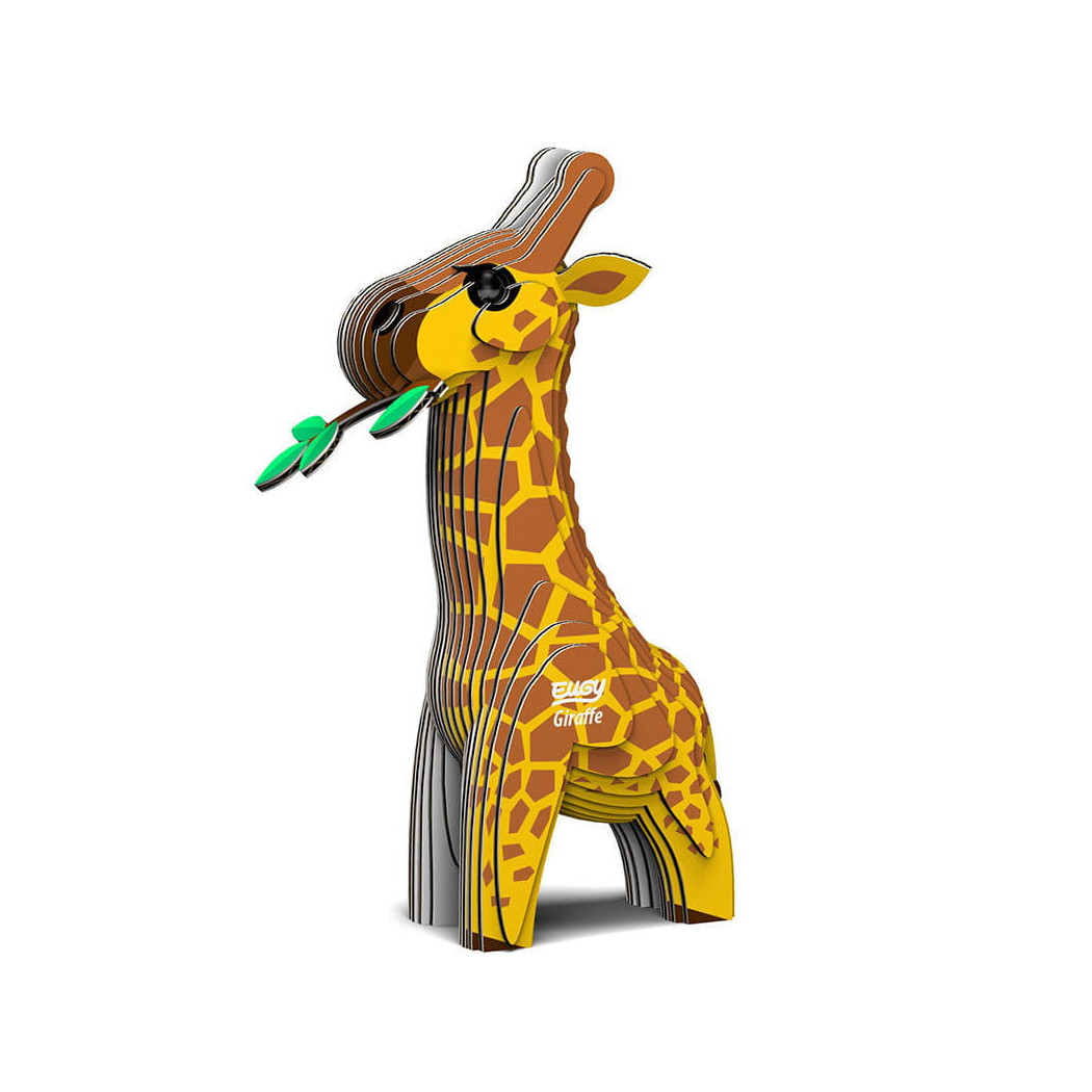 Żyrafa - Eko Układanka 3D - Eugy
