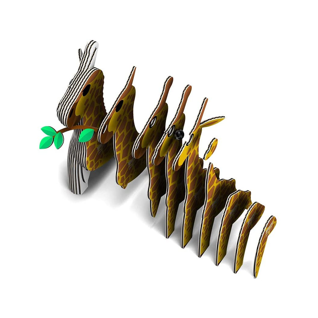 Żyrafa - Eko Układanka 3D - Eugy