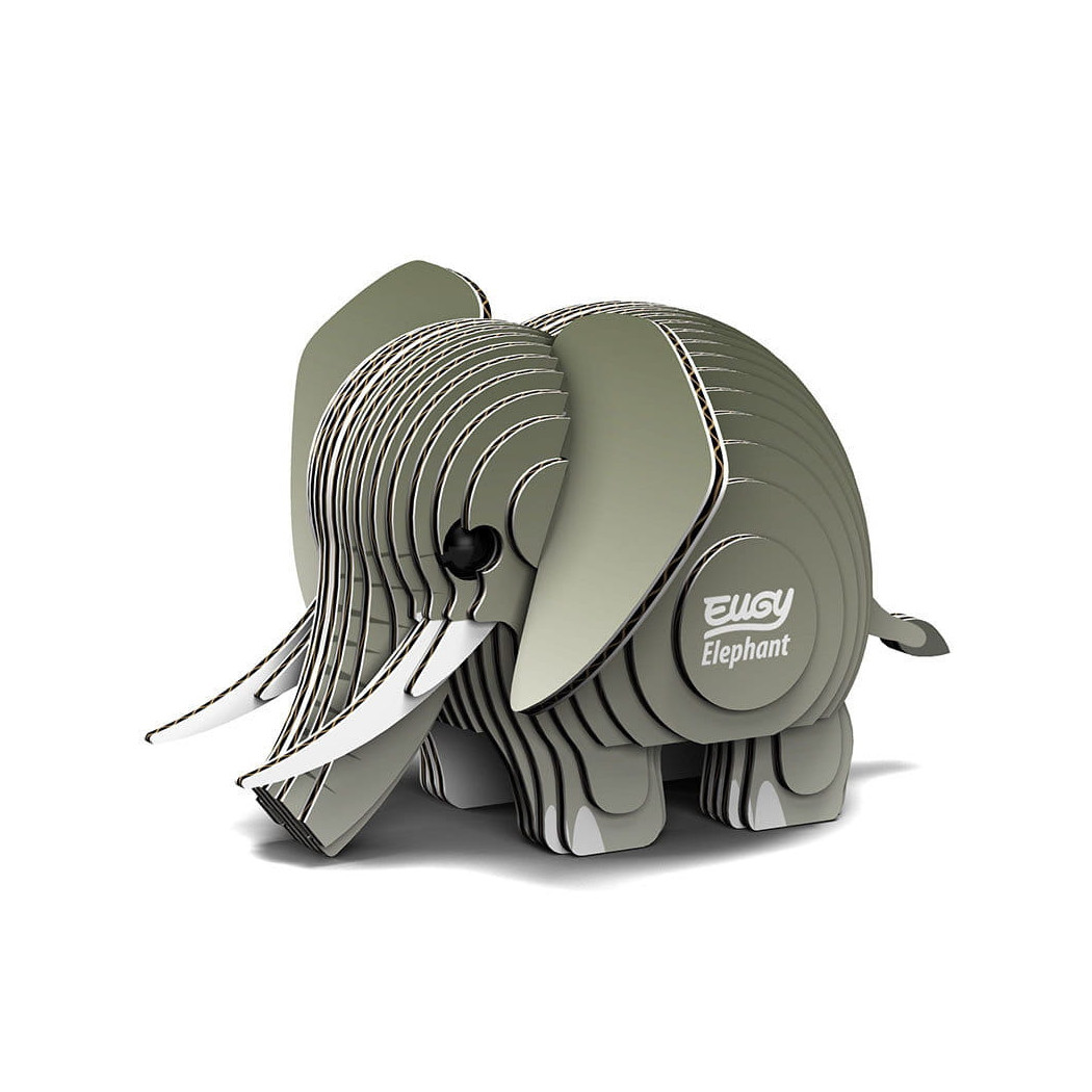 Słoń - Eko Układanka 3D - Eugy