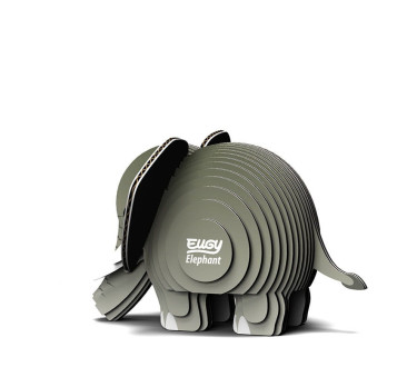 Słoń - Eko Układanka 3D - Eugy