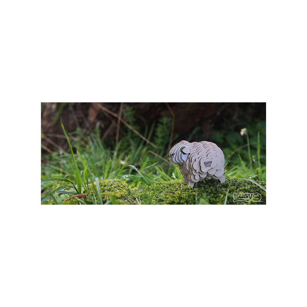 Owca - Eko Układanka 3D - Eugy