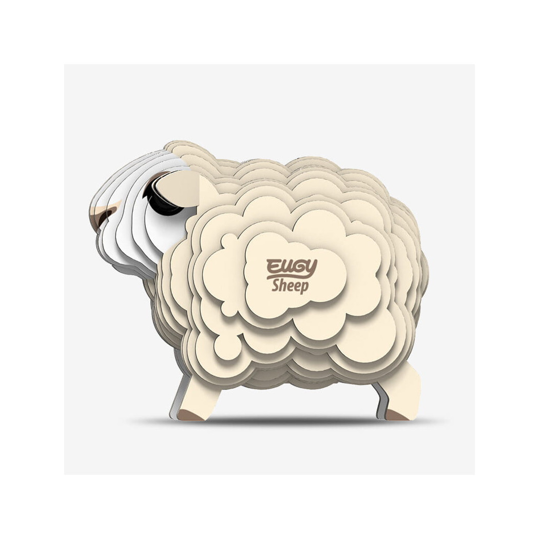 Owca - Eko Układanka 3D - Eugy