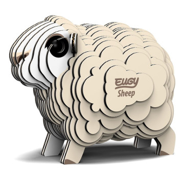 Owca - Eko Układanka 3D - Eugy