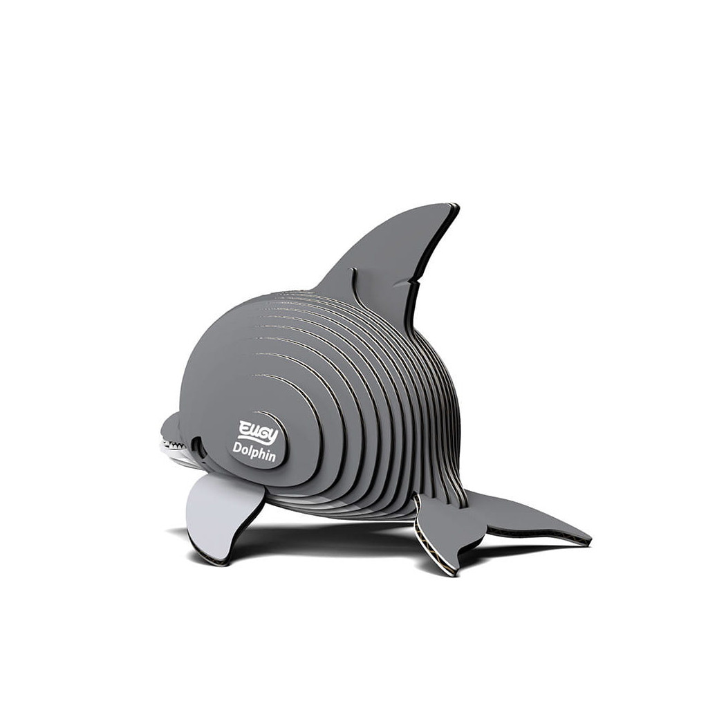 Delfin - Eko Układanka 3D - Eugy