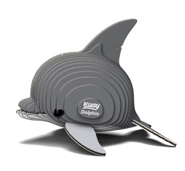 Delfin - Eko Układanka 3D - Eugy