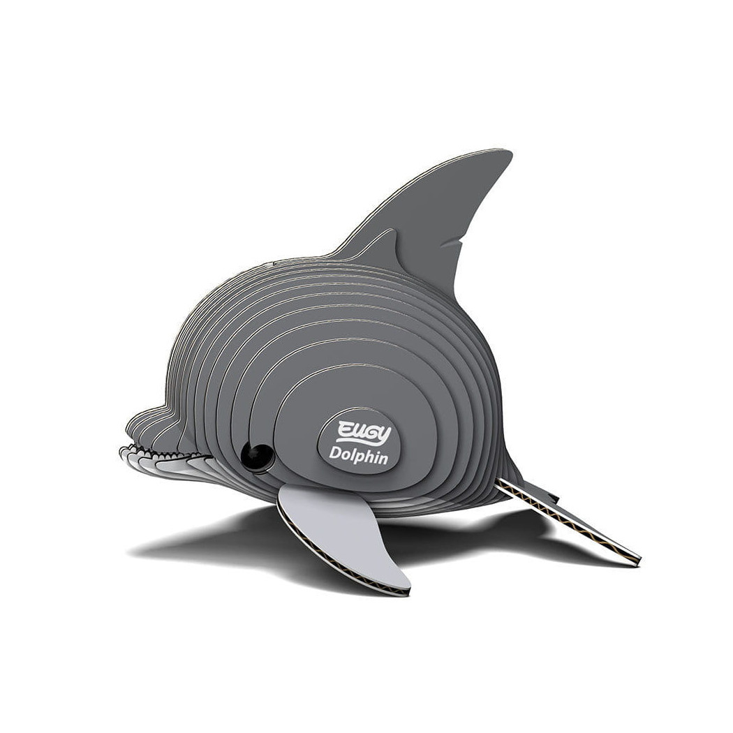 Delfin - Eko Układanka 3D - Eugy