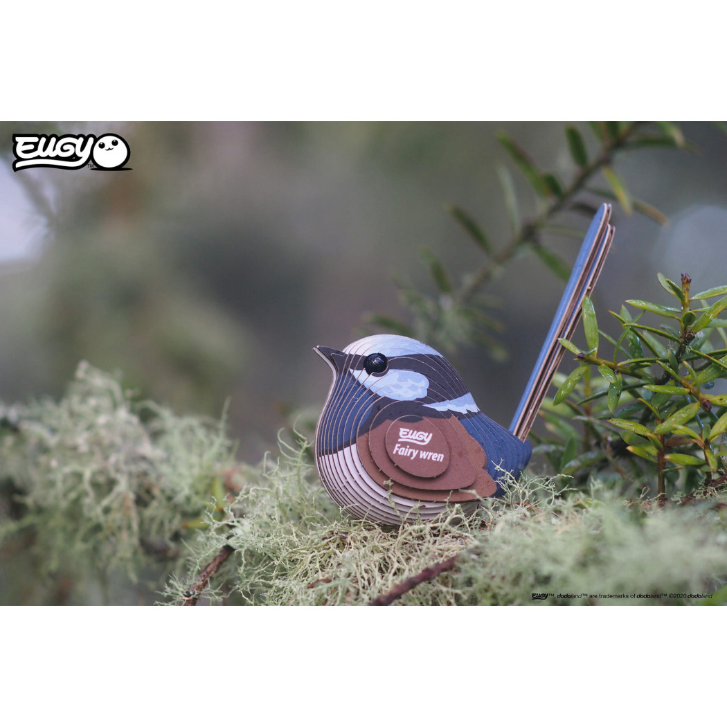 Ptaszek Strzyżyk - Eko Układanka 3D - Eugy