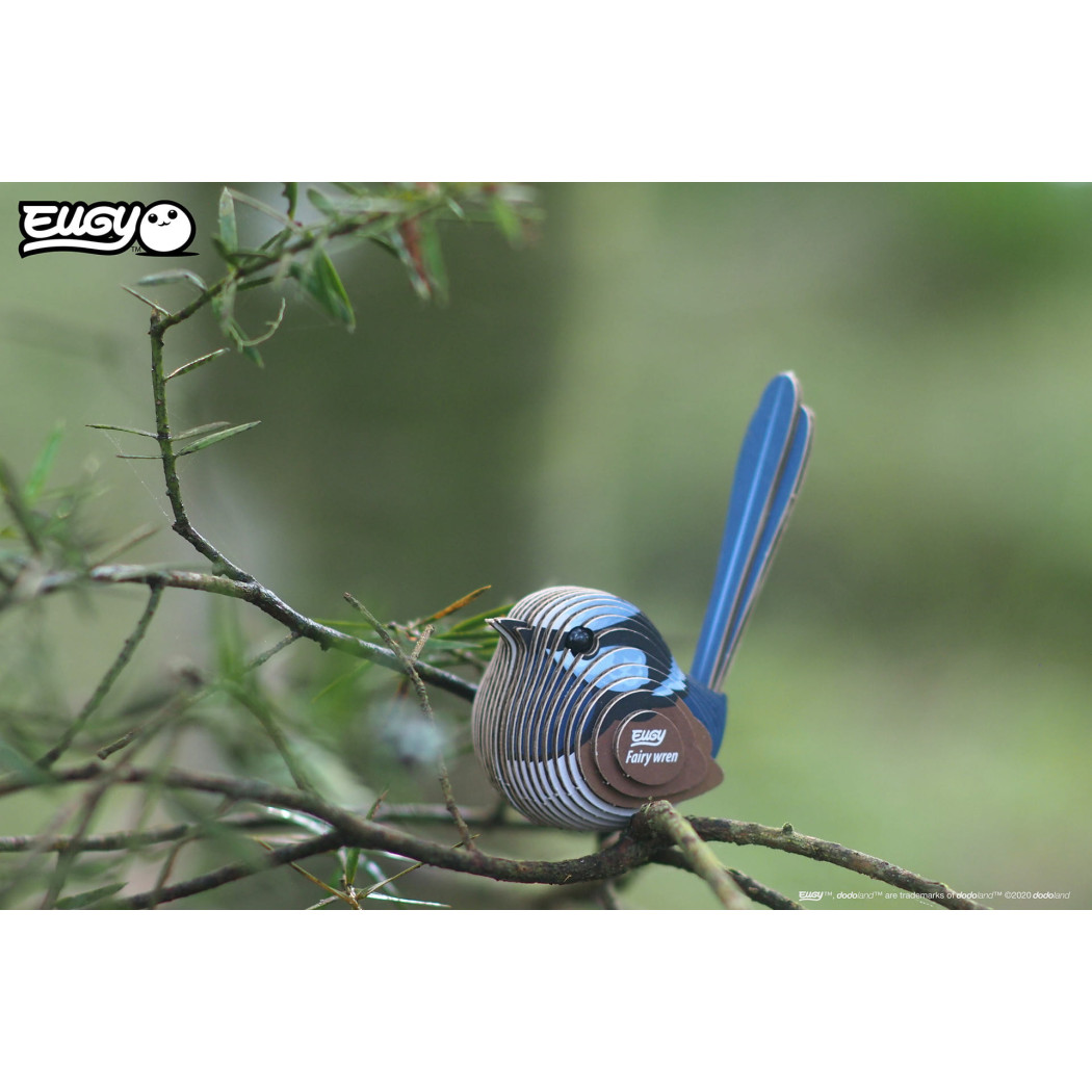 Ptaszek Strzyżyk - Eko Układanka 3D - Eugy