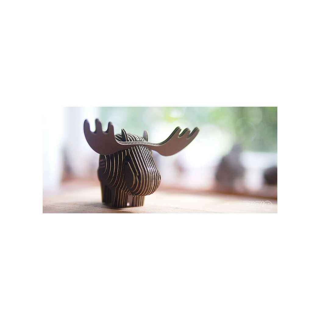 Łoś - Eko Układanka 3D - Eugy