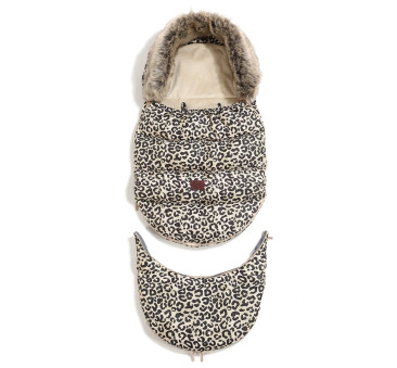 Śpiwór Combo Multi - Leopard Cream - Śpiworek Modułowy - by Magdalena Lamparska - La Millou