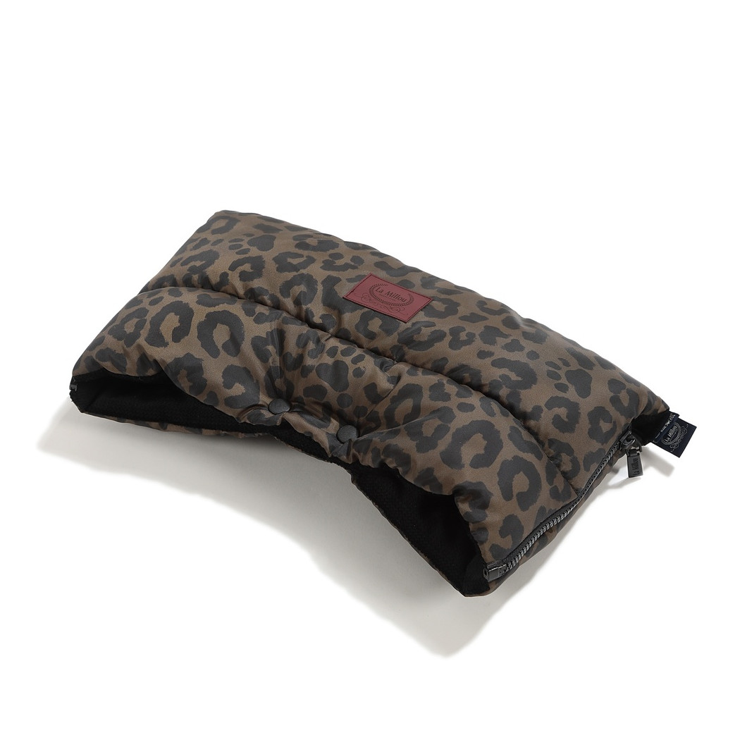 Mufka Ortalion - Leopard Choco by Magdalena Lamparska - Aspen Winterproof - La Millou