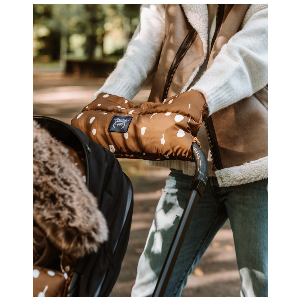 Mufka Ortalion - Leopard Choco by Magdalena Lamparska - Aspen Winterproof - La Millou