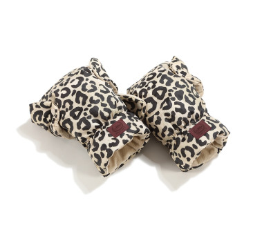 Rękawice Ortalion - Leopard Cream by Magdalena...