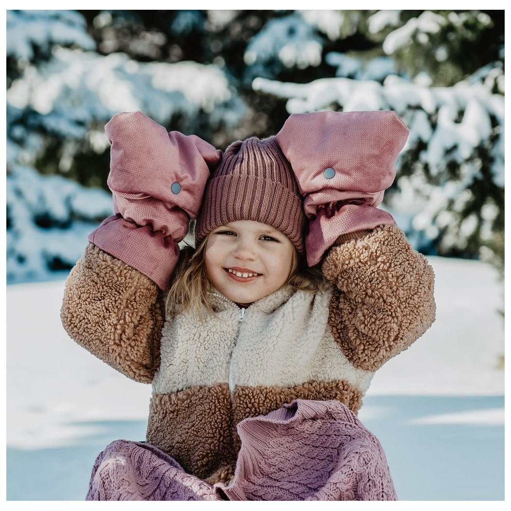 Rękawice Ortalion - Leopard Cream by Magdalena Lamparska - Aspen Winterproof - La Millou