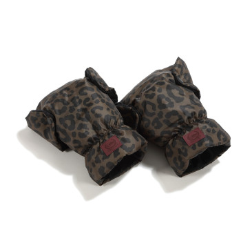 Rękawice Ortalion - Leopard Choco by Magdalena...