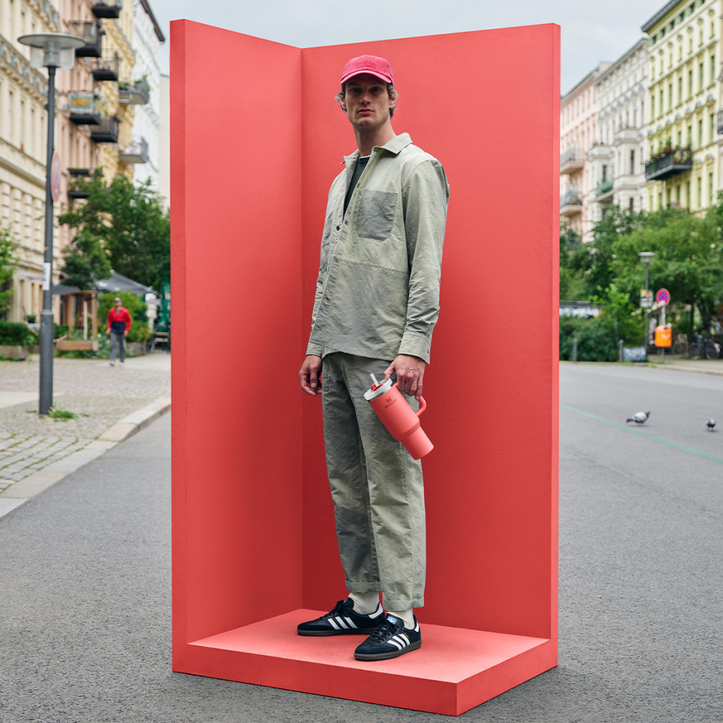 Hot Coral 1.18L - Quencher H2.0 FlowState Tumbler - Kubek Termiczny - Stanley