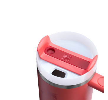 Hot Coral 0.89L - Quencher H2.0 FlowState Tumbler - Kubek Termiczny - Stanley