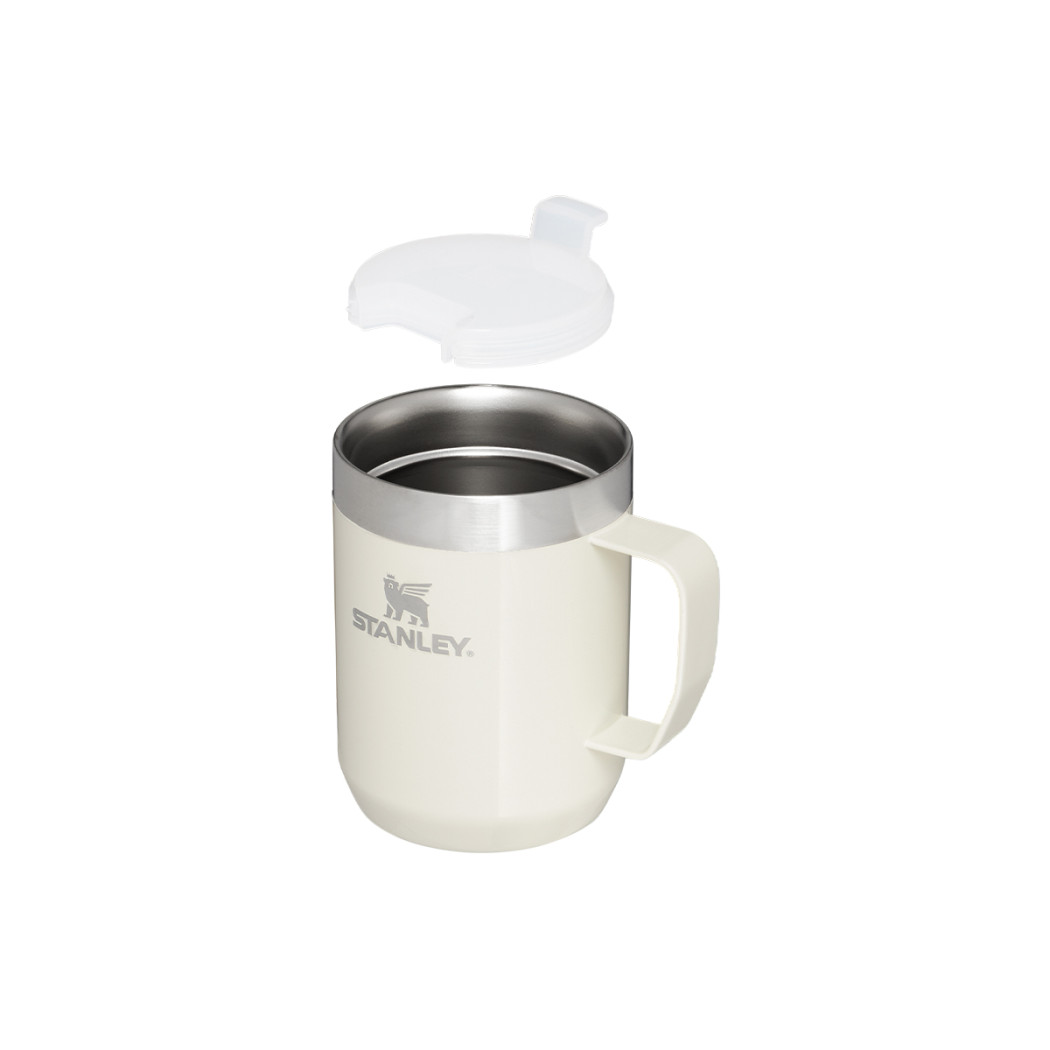 Cream Gloss 0.23L - Kempingowy Kubek z Uchem - Camp Mug - Stanley