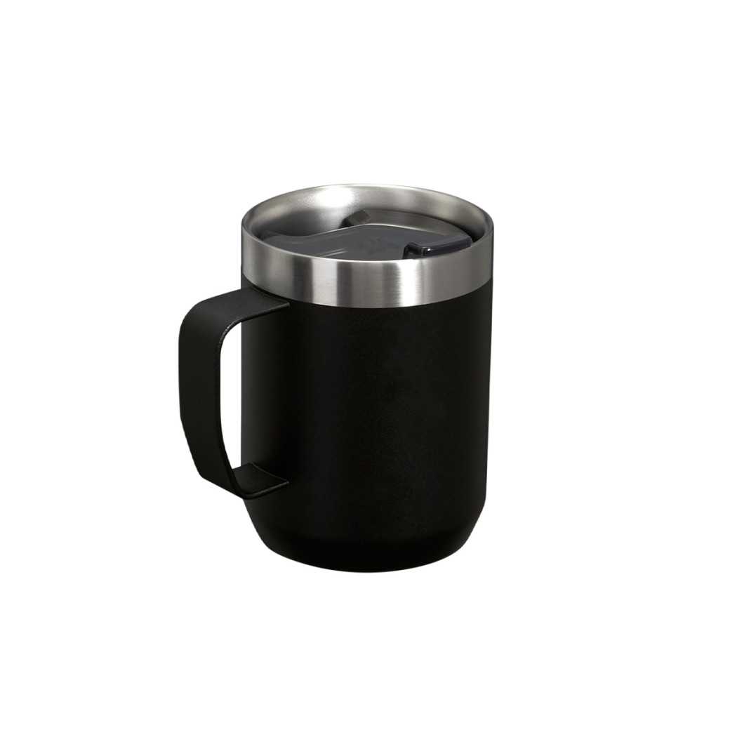 Czarny 0.23L - Kempingowy Kubek z Uchem - Camp Mug Black 2.0 - Stanley