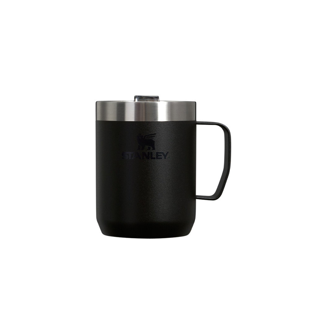 Czarny 0.23L - Kempingowy Kubek z Uchem - Camp Mug Black 2.0 - Stanley