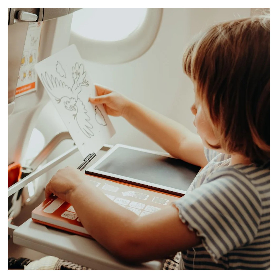 Ocean i Piraci - Tablet do Nauki Rysowania dla Dzieci - Mini Tablet Rysunkowy - Ocean and Pirates - KIDYWOLF