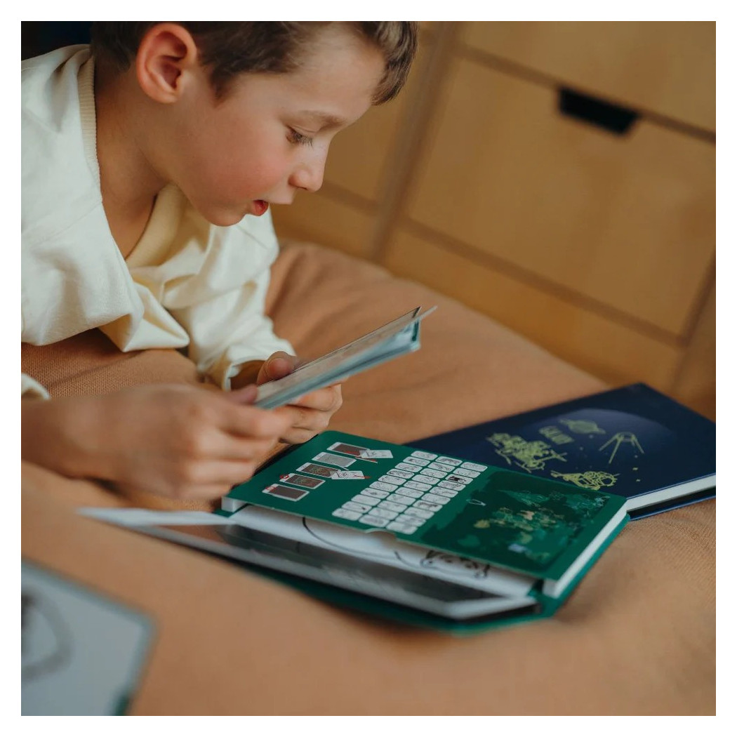 Zwierzęta Dookoła Świata - Tablet do Nauki Rysowania dla Dzieci - Mini Tablet Rysunkowy - KIDYWOLF