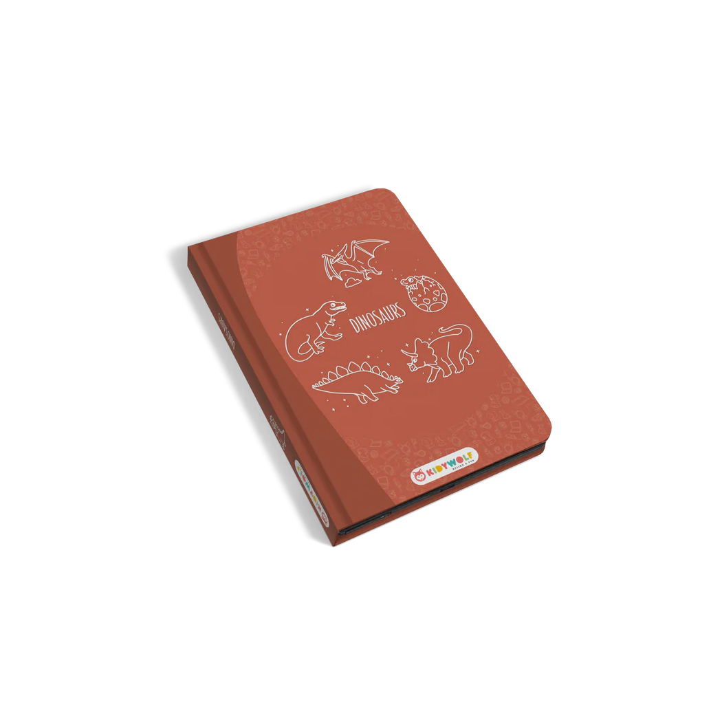 Dinozaury - Tablet do Nauki Rysowania dla Dzieci - Mini Tablet Rysunkowy - Dinosaurs - KIDYWOLF