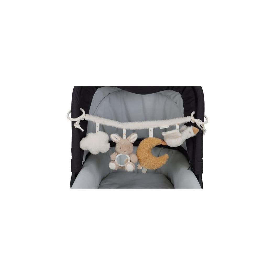 Zawieszka Interaktywna do Wózka i Fotelika - Newborn Naturals - Little Dutch