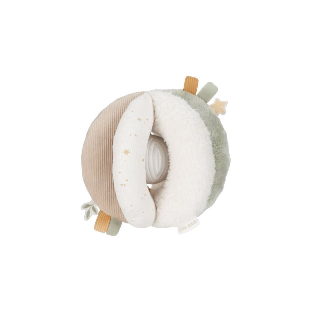 Pluszowa Piłeczka Sensoryczna - Newborn Naturals - Little Dutch