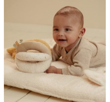Pluszowa Piłeczka Sensoryczna - Newborn Naturals - Little Dutch