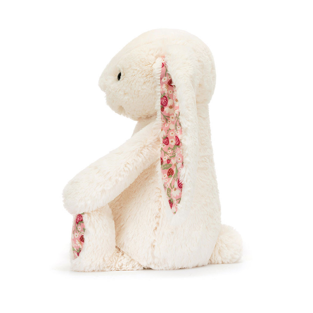 Kremowy Królik Kwiatowe Uszy i Stópki - Berry 31 cm - Maskotka Przytulanka - JellyCat