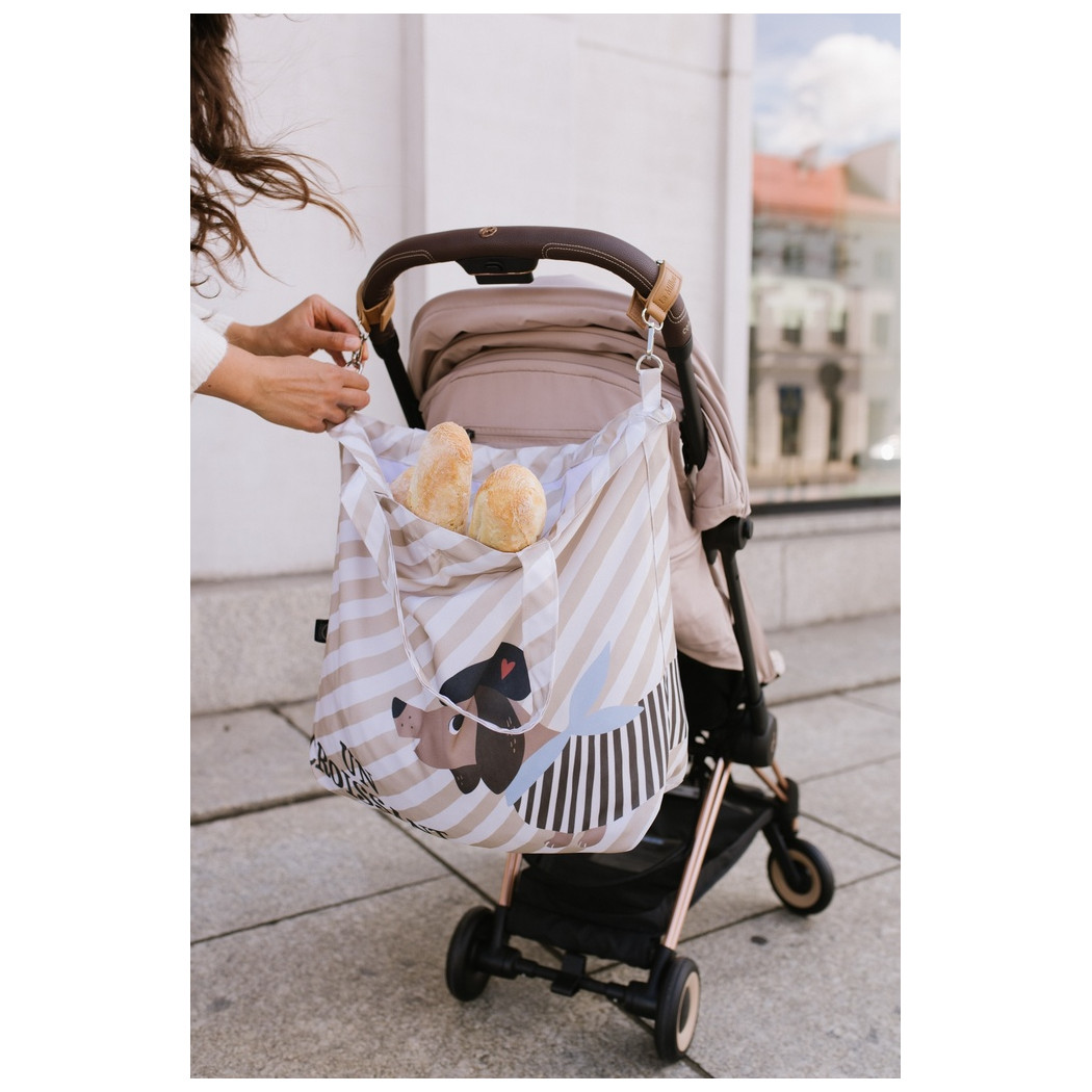 Baby Bear - Shopper Bag z Kieszonką - Torba na zakupy - La Millou