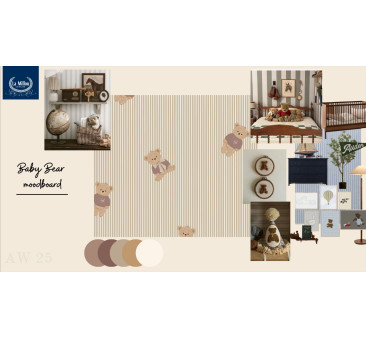 Kura Babci Dany - Baby Bear - Velvet Collection Mocca - La Millou