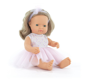 Europejka Ciemny Blond Włosy 38 cm - Lalka...