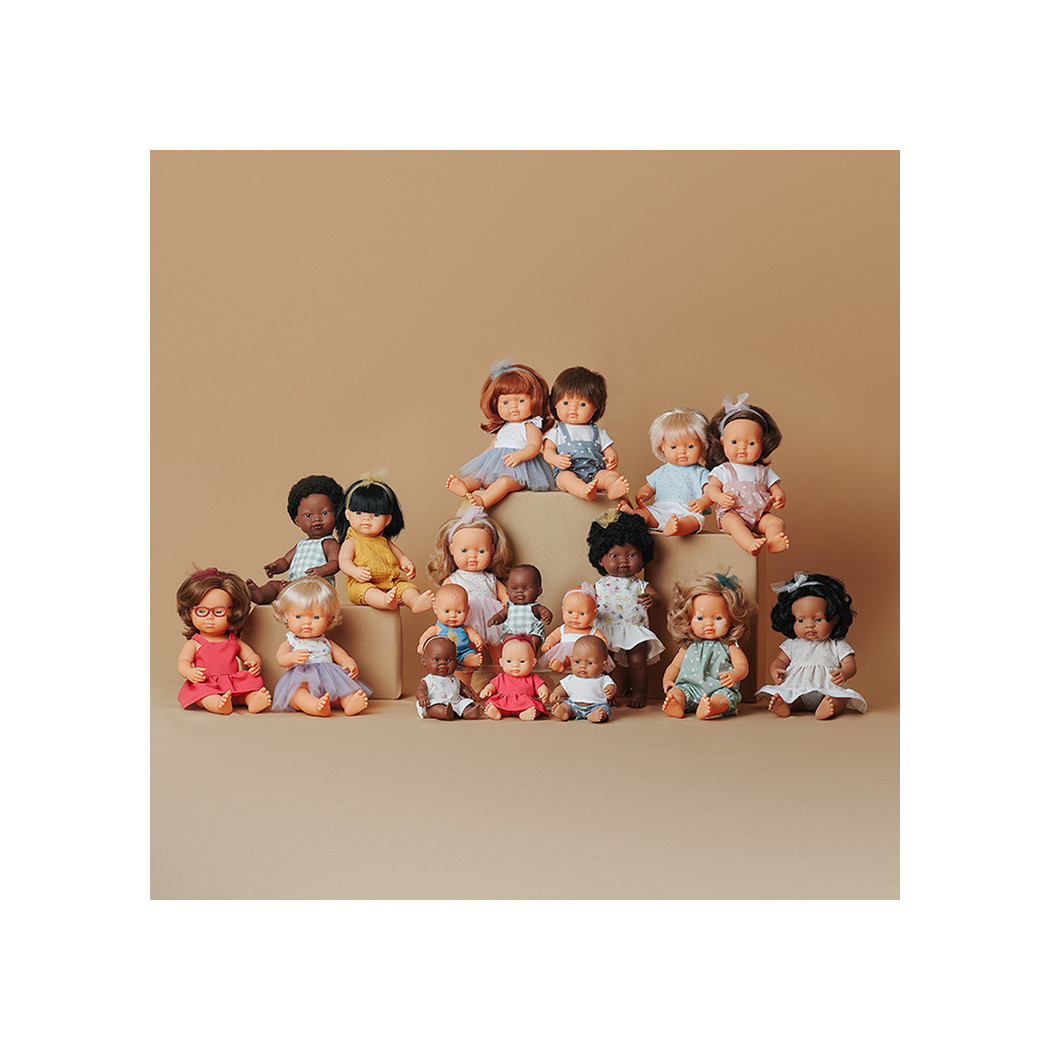 Latynoska 38 cm - Lalka Dziewczynka Latynoska - Miniland My Friends & Me - Miniland