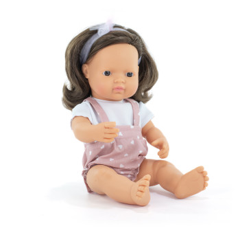 Europejka Brązowe Włosy 38 cm - Lalka...