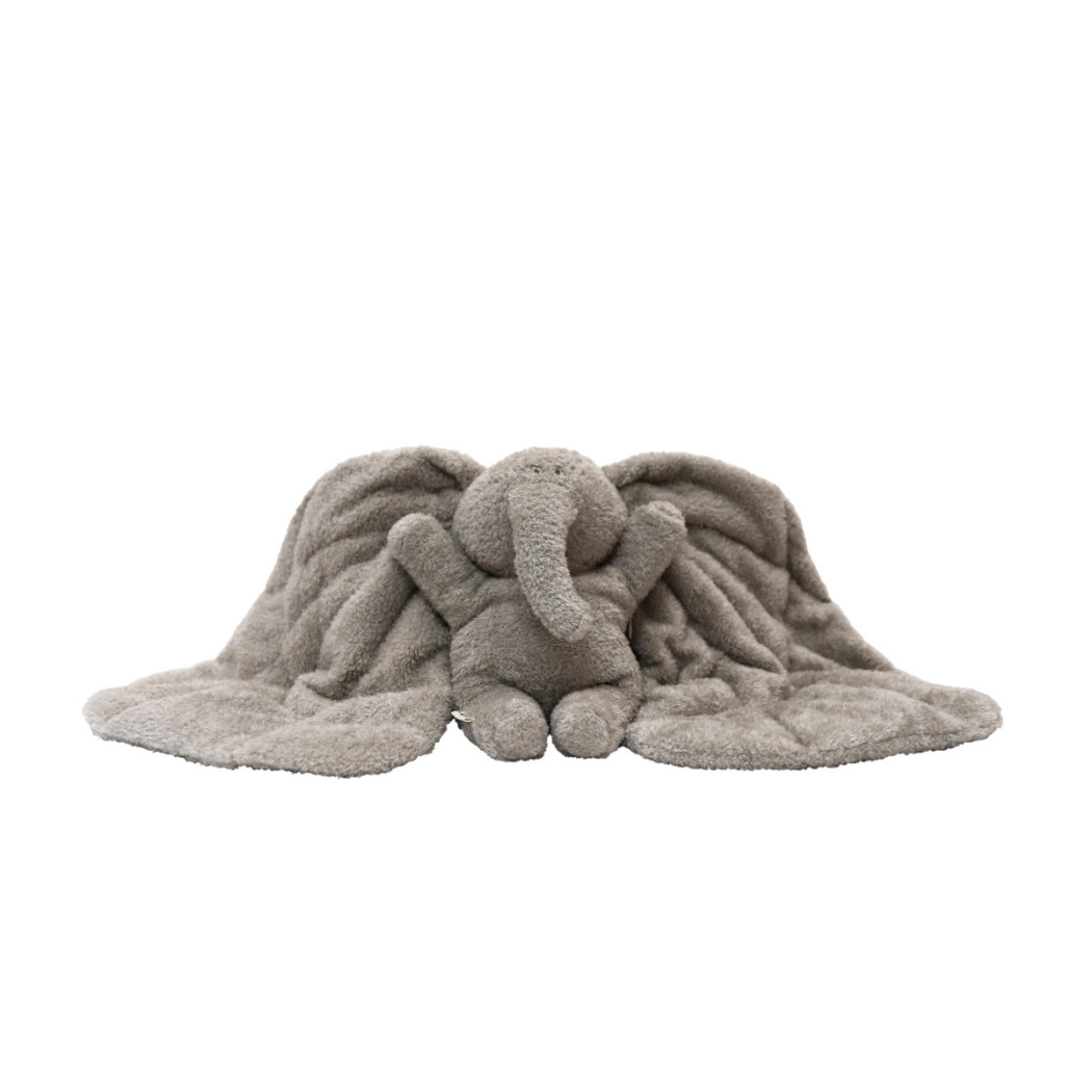 Szary Słoń - Pluszak Obciążeniowy 800g - Sensoryczny Stabilizator dla Dziecka - Membantu