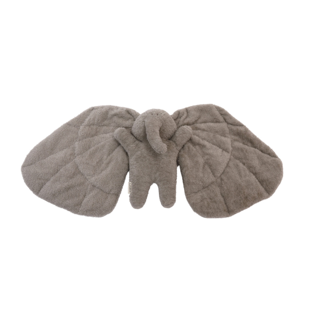 Szary Słoń - Pluszak Obciążeniowy 800g - Sensoryczny Stabilizator dla Dziecka - Membantu