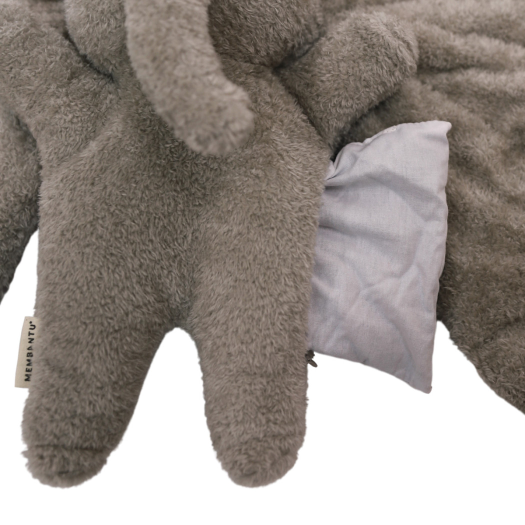 Szary Słoń - Pluszak Obciążeniowy 800g - Sensoryczny Stabilizator dla Dziecka - Membantu