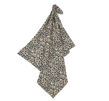 Bambusowo-Muślinowy Otulacz - Leopard Cream by...